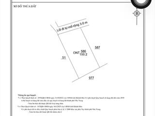 199m2 full thổ giá 12tr/m2 phường tây nha trang phù hợp xây biệt thự mini
