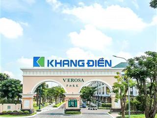 Bán biệt thự song lập đường 20m trục chính verosa.  tấn giàu