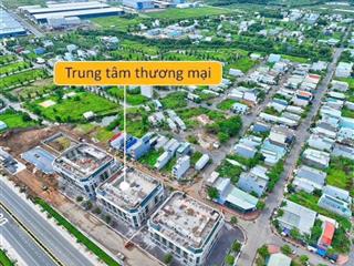 Bán đất 10 nền kdc thái sơn,long hậu giá đầu tư, sổ hồng riêng xây tự do, dt 100m2 chỉ 2 tỷ 070