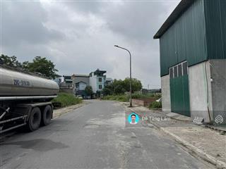 Chính chủ bán đất đấu giá làng cam, cổ bi 113,7m2, 2 mặt đường, kinh doanh/văn phòng/công ty