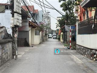Cần bán lô góc 46,6m2 đất mặt đường xóm 2 đông dư, phường bát tràng. đường ô tô tránh, vị trí kd