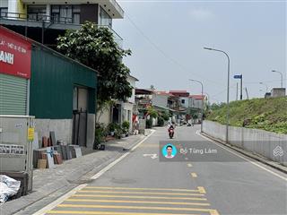 Cần bán 58,4m2 khổ đất đẹp, nở hậu, mặt đường đê vàng  phúc lợi. ô tô tránh đỗ, view sông