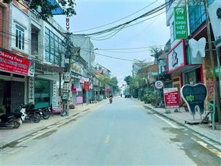 Chính chủ bán đất sẵn nhà c4 mặt phố vỉa hè kinh doanh tại văn giang
