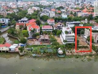 Tinh hoa duy nhất! đất 2 mặt tiền 405m2 mặt tiền sông 15m  compound eden cạnh khu holm thảo điền