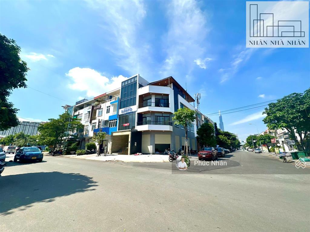 Giá tốt! biệt thự cạnh góc hầm 3 tầng mặt tiền nguyễn quý cảnh (lg 18m) sát metro 10x17m  56 tỷ