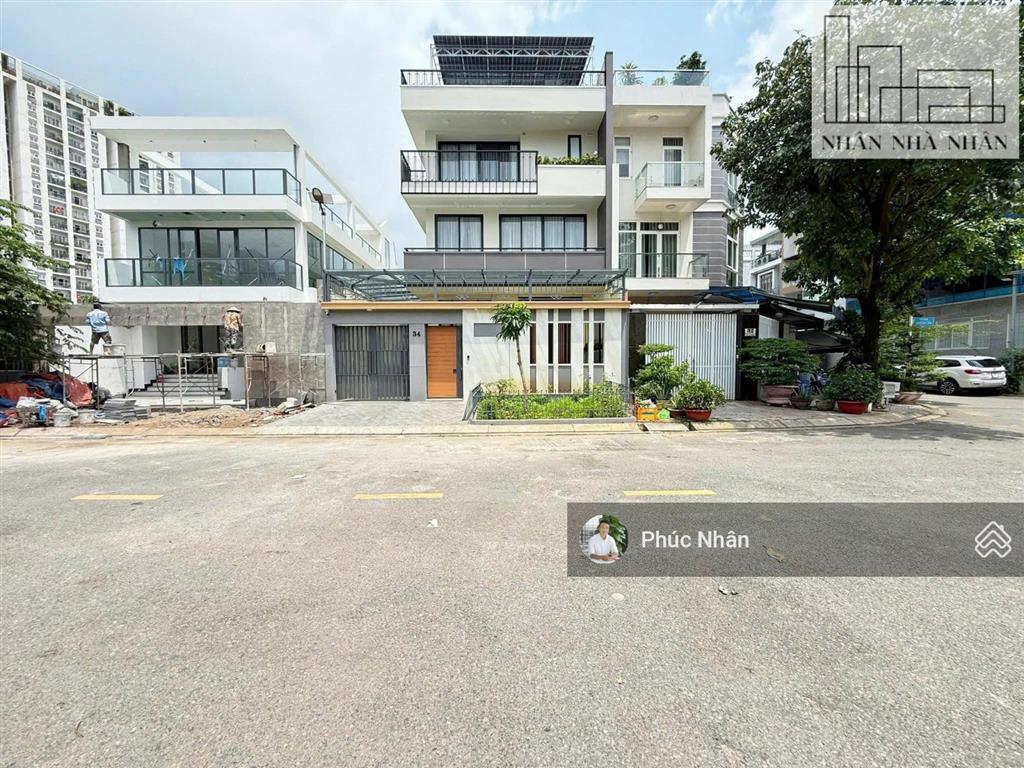 Giá tốt! biệt thự cạnh góc hầm 3 tầng mặt tiền nguyễn quý cảnh (lg 18m) sát metro 10x17m  56 tỷ