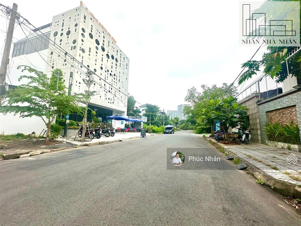 Rẻ 155tr/m2 đất biệt thự trục lê hữu kiều sát thạnh mỹ lợi 16,5x24,5m gần sông, công viên (lg 14m)