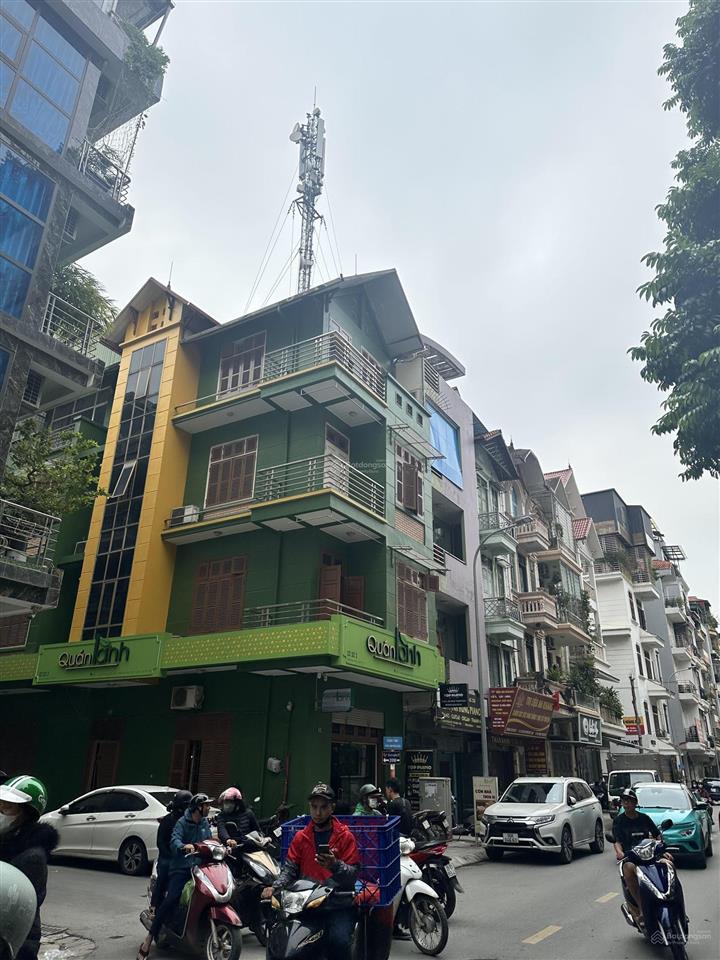 Phân lô khuất duy tiến.55m2.mặt tiền 12 mét.lô góc 2 mặt.dt tầng 2 lên là 75m2.vỉa hè.giá 22tỷ5