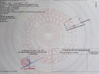 Bán 51,7m2 đất kiệt nguyễn phước nguyên quận thanh khê giá 2,75 tỷ