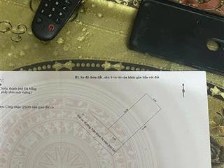 Bán 63m2 đất kiệt ô tô nguyễn chánh gần biển liên chiểu giá 2,8 tỷ