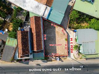 Bán đất mặt tiền quốc lộ 24b xã tịnh hoà 188m2, 12 mét ngang thuận tiện kinh doanh, giá 10.5tr/m2
