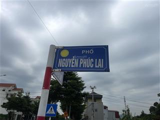 Bán lô đất vàng mặt đường nguyễn phúc lai || diện tích 88m2  mặt 5m ||