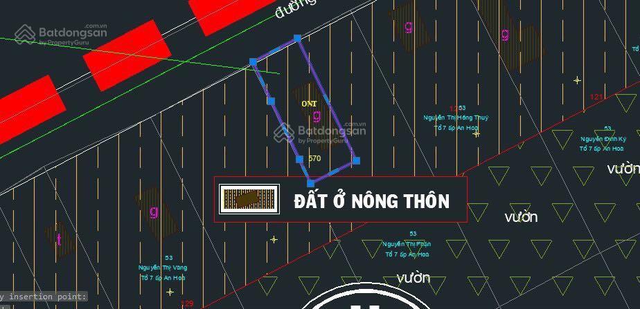 Chính chủ bán nhà mặt tiền đường nhựa (an nhơn tây, củ chi)  225m