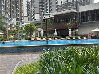 Cho thuê căn hộ trệt diamond brilliant celadon city 112m2, 2 pn +1 nội thất cơ bản, view hồ bơi