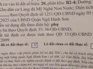 Chính chủ đường nguyễn nghiễm, hướng đông gần biển non nước