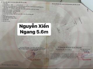 Bán đất ngang 5.6 m nguyễn xiển, hòa hải, ngũ hành sơn, đà nẵng, 110 m2