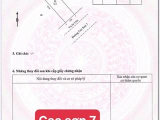 Bán đất nền tại đường cao sơn 7, 3,65 tỷ, 90m2, phong thủy tốt, nhiều tiện ích chính chủ