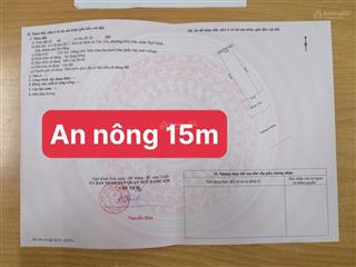 Bán đất 135 m2, an nông, hòa hải, ngũ hành sơn, đà nẵng, đường 15m chính chủ