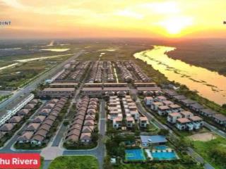Bán biệt thự view sông 633m2 xây 1 trệt 1 lầu giá 22,7 tỷ waterpoint long an