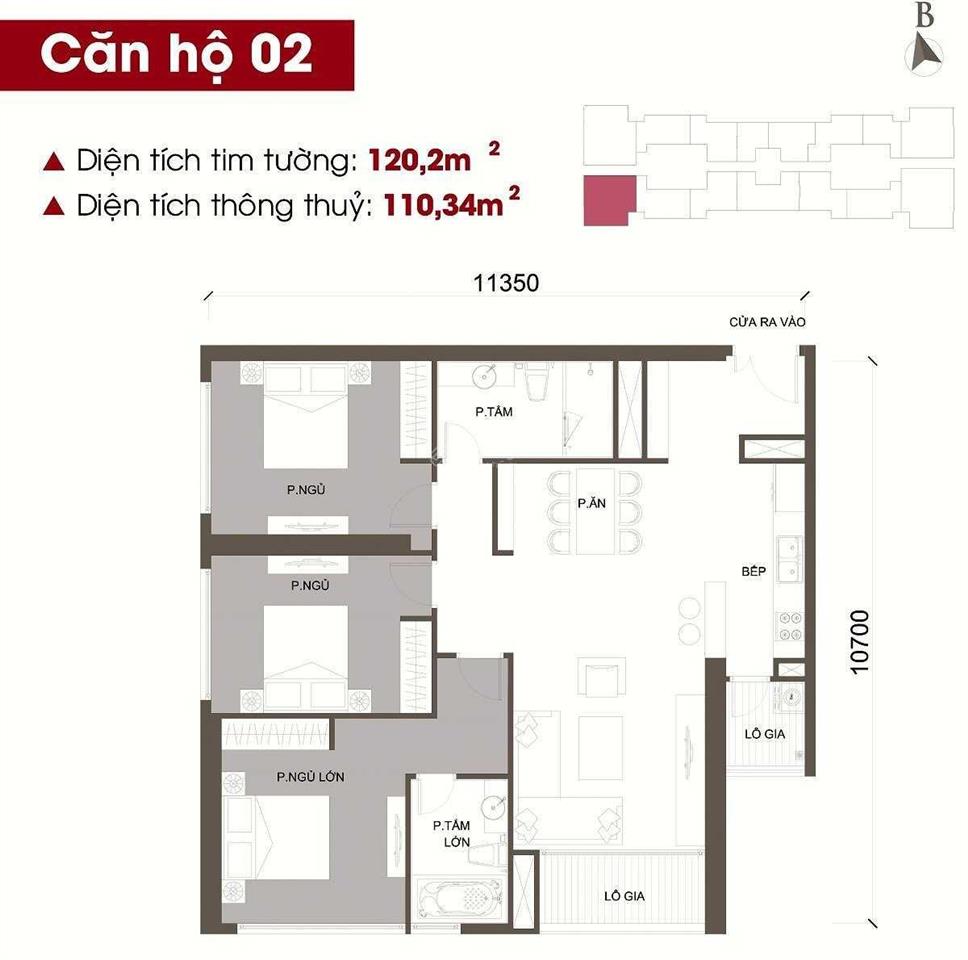Vinhomes liễu giai căn góc 120m² view 4 hồ tại m3