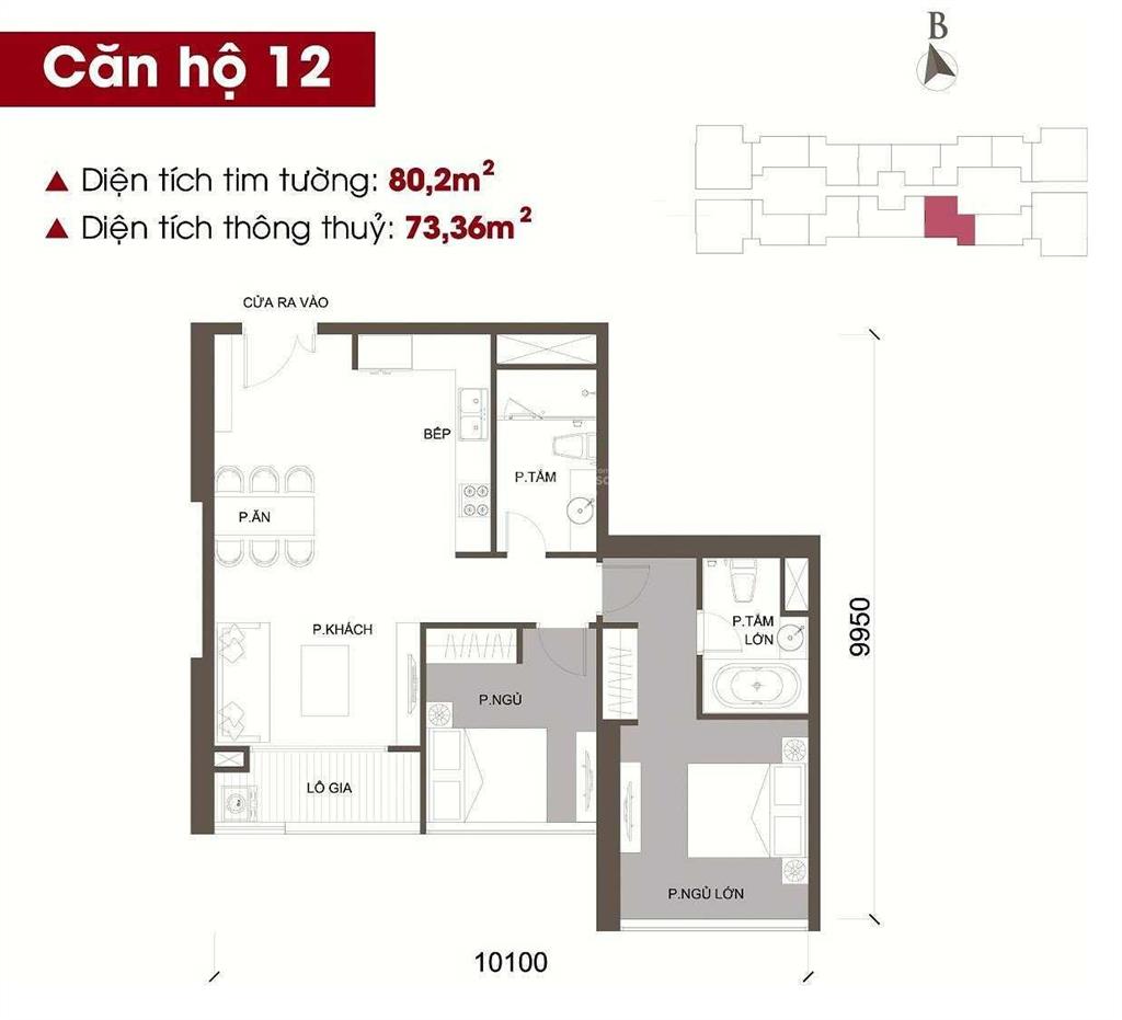 Bán 02 phòng ngủ tòa m3 view hồ tây đồ đẹp (1 tỷ) đang cho thuê 35 triệu bán