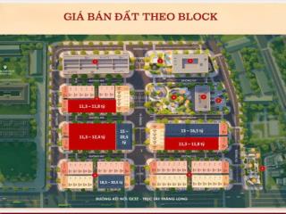 Hàng đầu tư f0  lô 114m2 đi bộ ra công viên bán giá gốc ký hđ chủ đầu tư  sớm