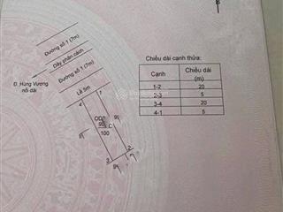 Chủ bán đất đs1 kdc đại dương p6 tp tân an dt 5x20m giá 3tỷ050tr tl.  0908 951 *** kim long