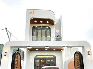 Chủ bán nhà mới hẻm 20 đường ôtô nguyễn văn tiếp p5 tp tân an dt 4,5x20m2 giá 2,8 tỷ tặng nội thất