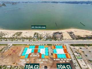 Dự kiến chỉ 2 tỷ đồng sở hữu ngay căn hộ mặt biển kdl bãi cháy  sun centro town hạ long