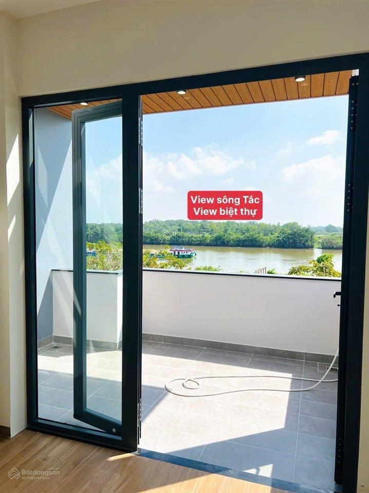 Nhà mới xây dự án việt nhân villa riverside nguyễn xiển, block f view sông tắc mát mẻ, dts 114.5m2