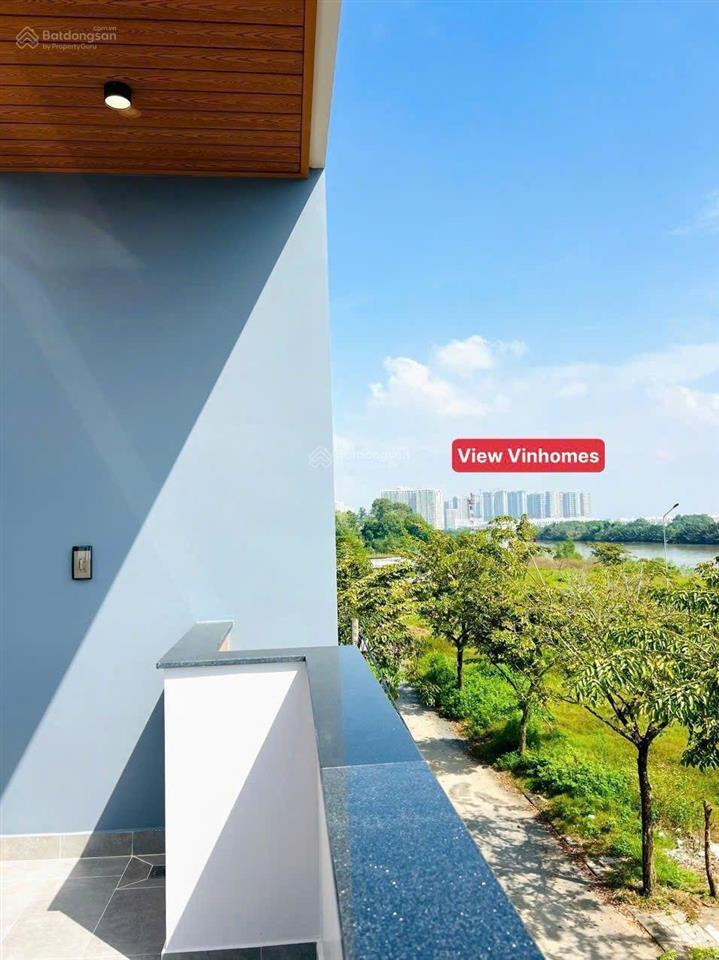 Nhà mới xây dự án việt nhân villa riverside nguyễn xiển, block f view sông tắc mát mẻ, dts 114.5m2