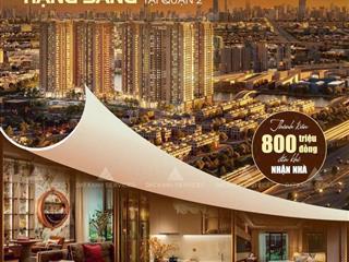Giỏ hàng đợt 1 the privé q.2 giáp 3 mặt sông, giá chỉ 99tr/m2, tt 8,6% đến nhận nhà, đã có gpbh