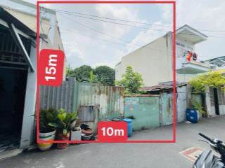 Đất ngang khủng 10m tách được 2 lô, 153m2, 100% thổ cư ngay đhqg tp. hcm, gần siêu thị + bệnh viện