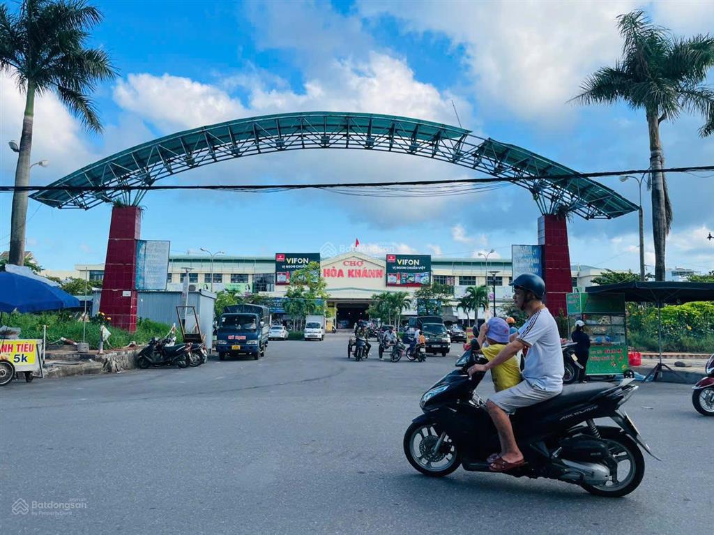 Chỉ hơn 5 tỷ sở hữu ngay lô đất đẹp khu phố chợ hòa khánh, trung tâm nhiều tiện ích!
