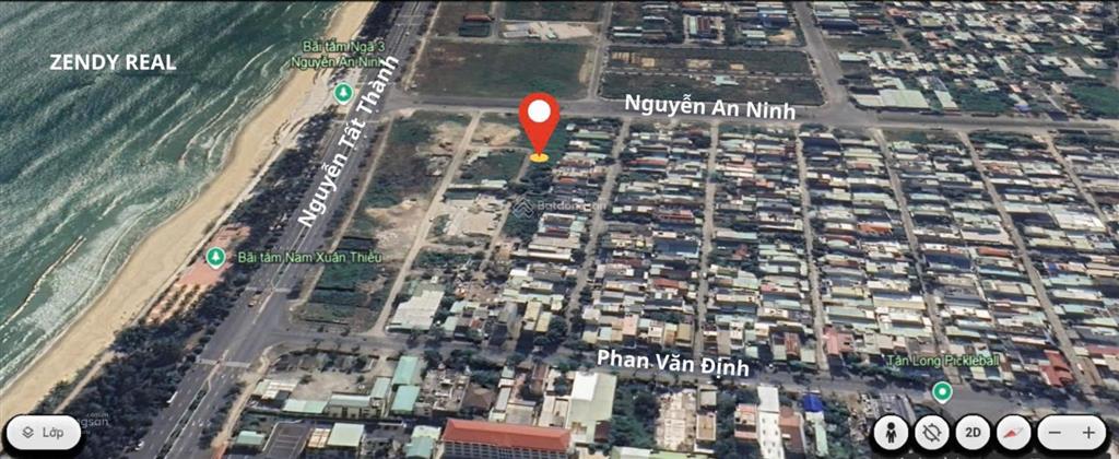 Bán 127m2(9.2x14) đất biển nguyễn an ninh, liên chiểu, đà nẵng | cách biển 100m