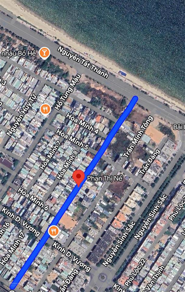 Bán đất phan thị nể, trục thông biển, cách biển 200m