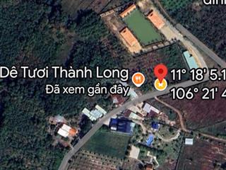 3 nền đất xã dầu tiếng tp hồ chí minh. sau lưng khu hành chính x. dầu tiếng, sát vách dê thành long