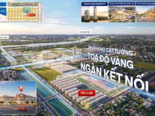 Bán lô góc mặt đường 70m dt 108.6m2, xây 5 tầng mặt tiền 6.5m tại vinhomes gloabal gate đông anh