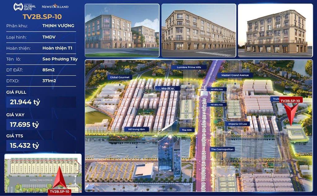 15.4 tỷ có mua được thấp tầng vinhomes cổ loa?