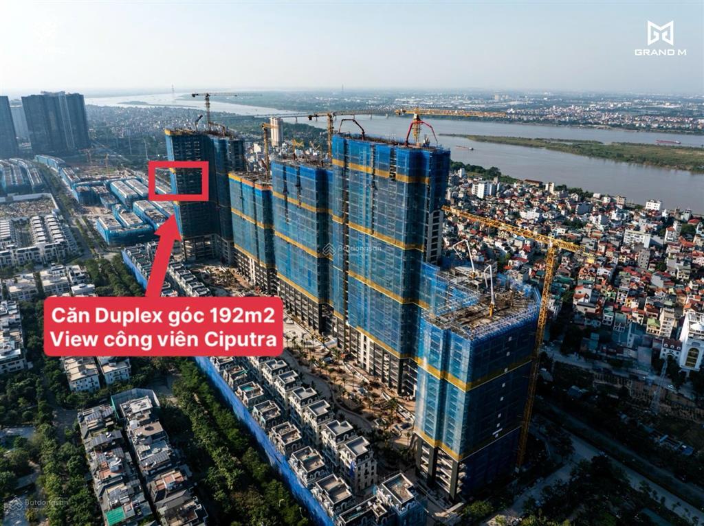 Căn góc penthouse duplex 4pn, tầng cao nhất tòa s5, view công viên và hồ tây, noble crystal tây hồ