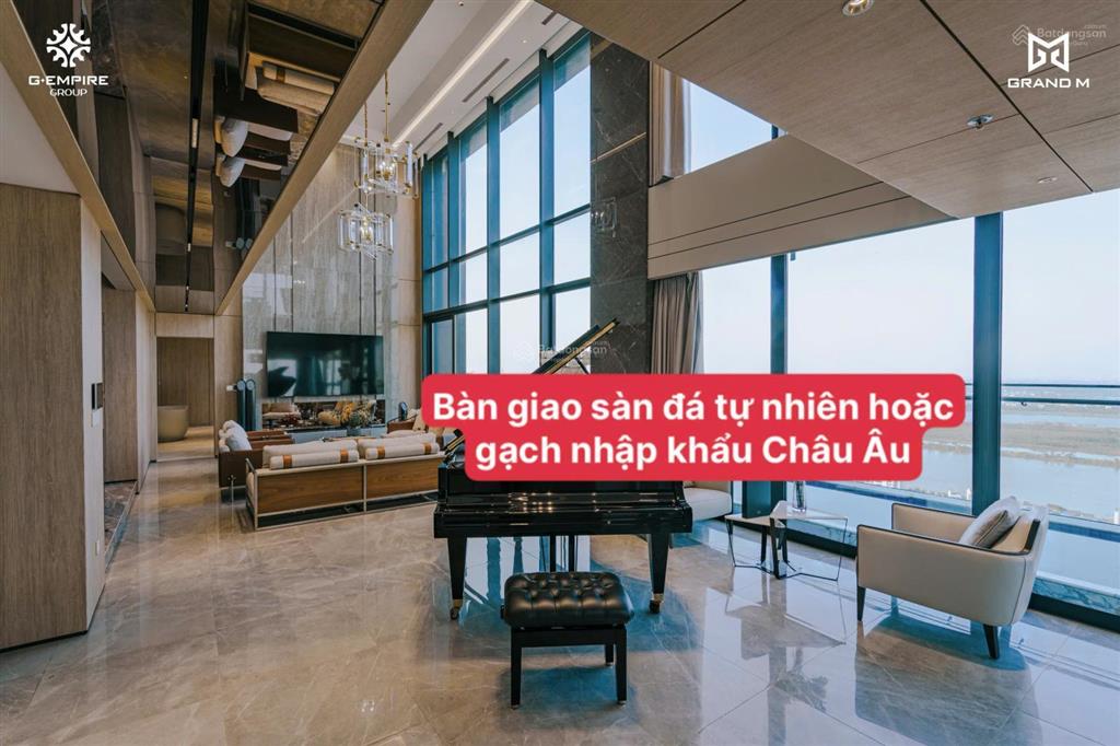 Căn góc penthouse duplex 4pn, tầng cao nhất tòa s5, view công viên và hồ tây, noble crystal tây hồ