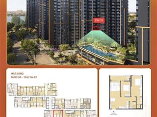 Bán căn hộ 2pn  80m2 | view hồ bơi kênh đào  giá tốt 9.167 tỷ  thế vũ chuyên the global city q2