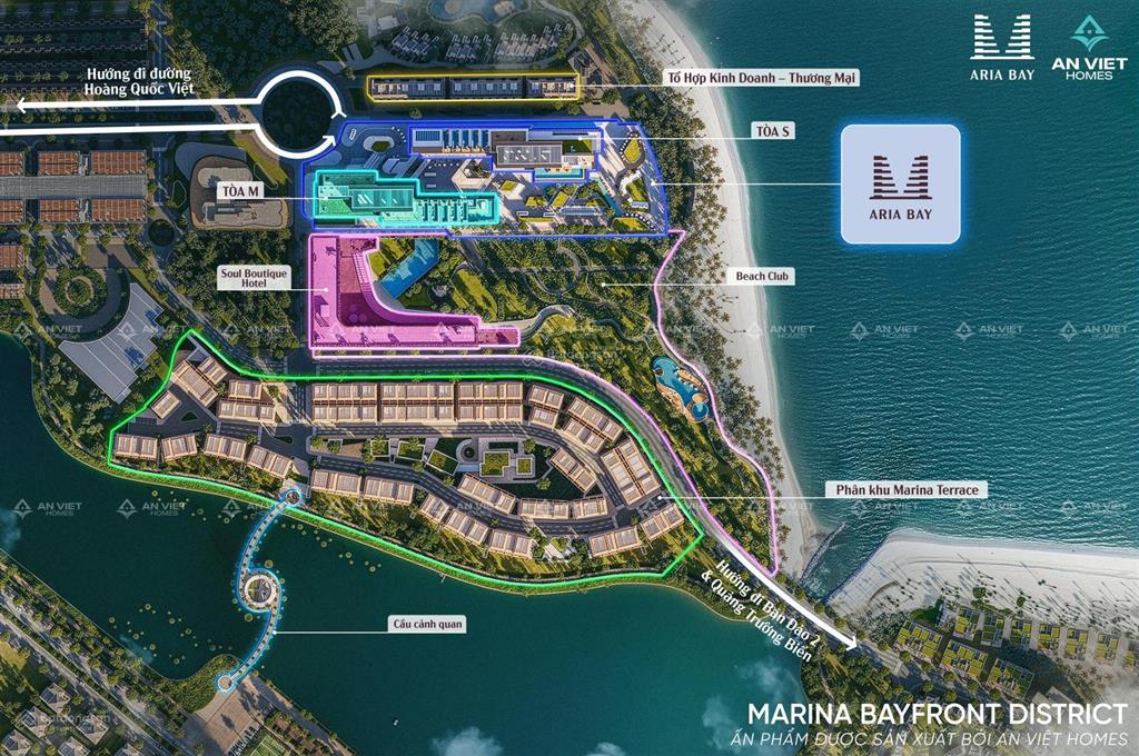 Dự án căn hộ hạng sang aria bay hạ long, đã có giá chính thức.  ngay 0989 630 *** để chọn căn