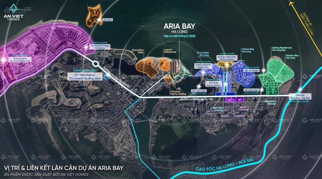 Dự án căn hộ hạng sang aria bay hạ long, đã có giá chính thức.  ngay 0989 630 *** để chọn căn