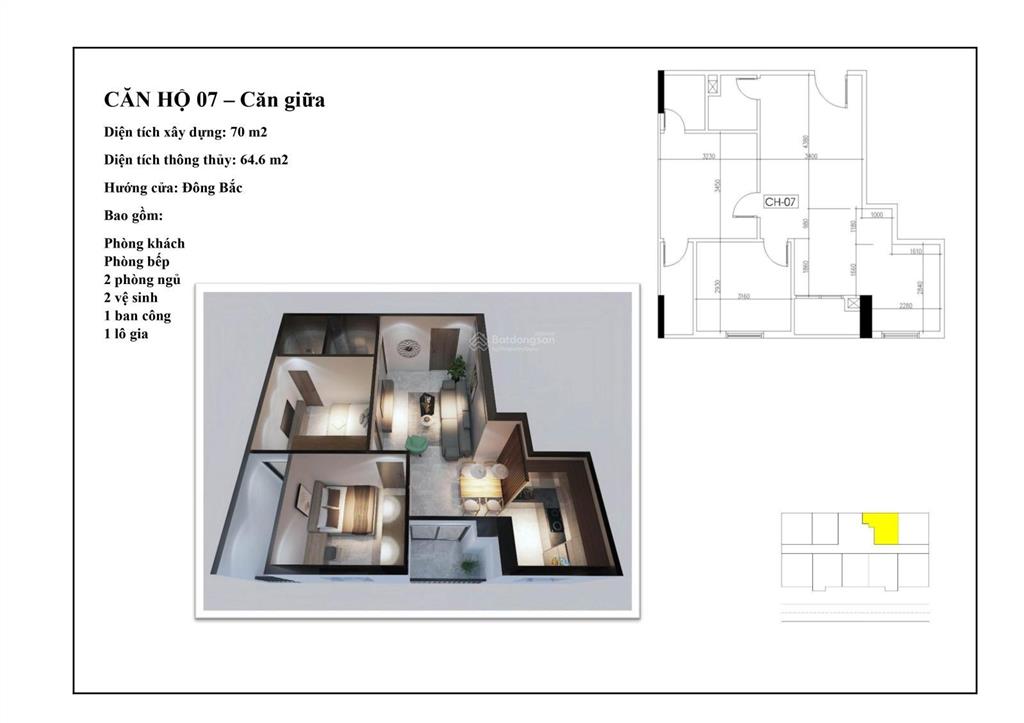 Chung cư huy hùng, mặt đường lê nin đối diện lotte, chỉ từ 3,2 tỷ