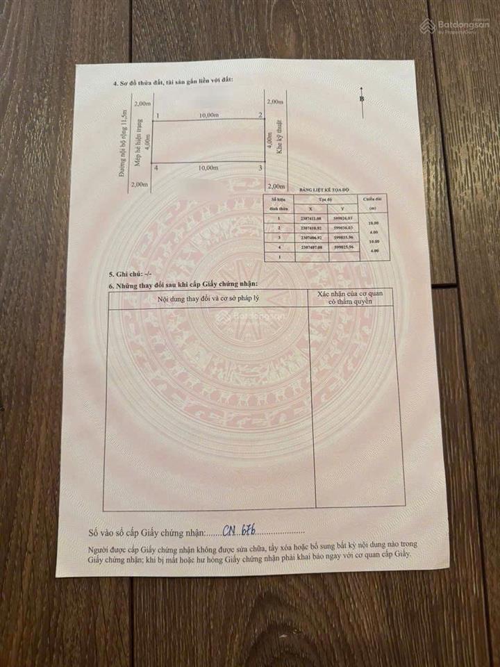 Thửa đất siêu hiếm trong lô 3e đường lê hồng phong