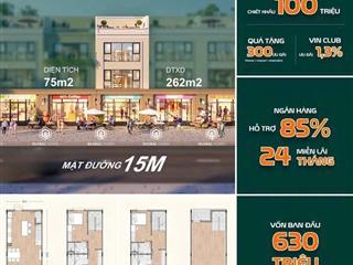 Biệt thự 150m2 the swan lake đối diện view hồ 8ha ngay tại vinhomes ưu đãi đến 510tr