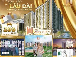 Căn hộ 286 triệu sở hữu ngay đầu tiên phía tây tphcm tại the win city