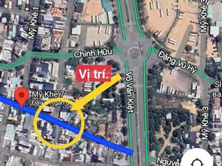 Đất 2 mặt tiền mỹ khê sát biển, đường đẹp, siêu vị trí xây khách sạn, căn hộ dịch vụ, giá tốt