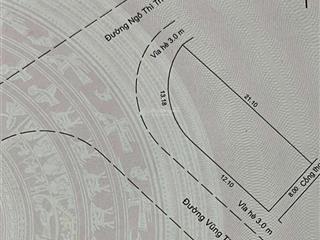 Siêu phẩm đất 2 mặt tiền ngô thì trí  vũng thùng 4, trung tâm sơn trà, giá chỉ 11 tỷ 5